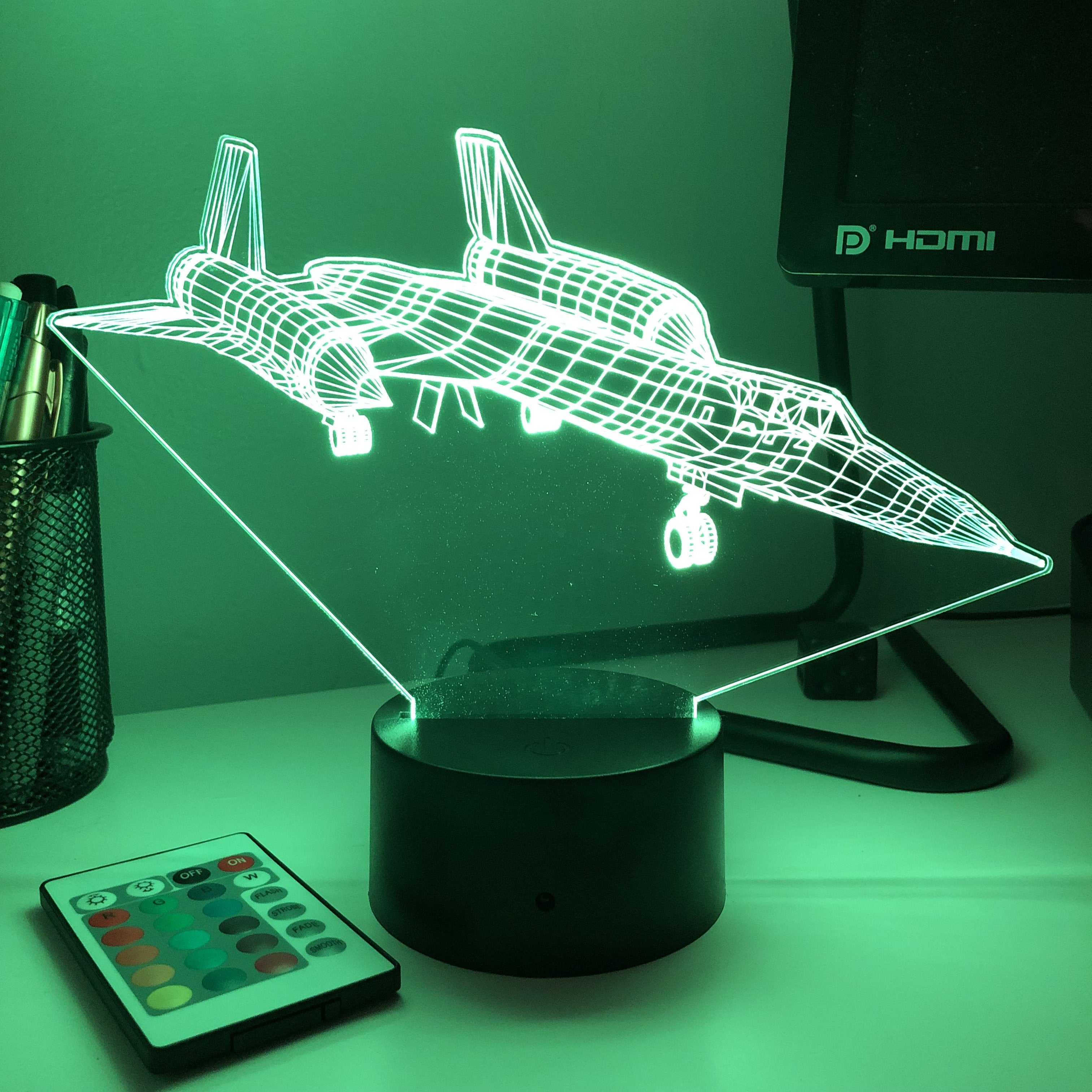 3D Aviation Lamps | Carve Craftworks, LLC